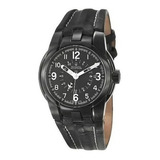 Reloj Bulova Hombre 65b003 Accutron Eagle Color De La Malla Negro Color Del Bisel Negro Color Del Fondo Negro