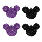 4 Esferas Mickey Mouse Set De Color A Elegir