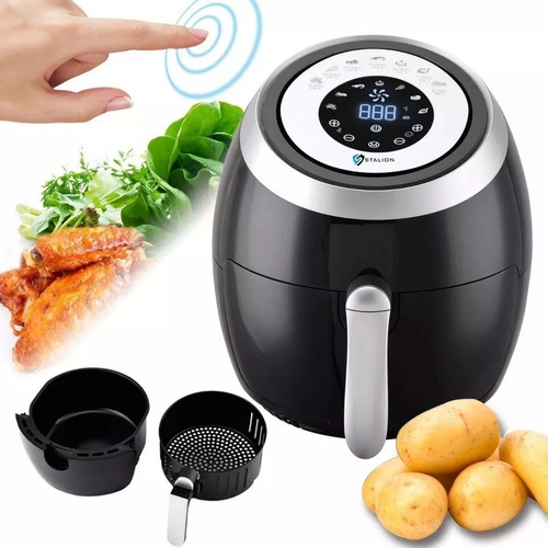 Freidora Sin Aceite Digital 4.2+ Libro 100 Recetas Air Fryer