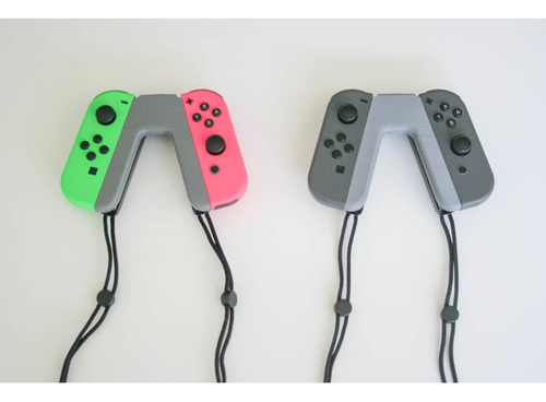 Suporte Grip De Mão Compatível Com Joycon Nintendo Switch