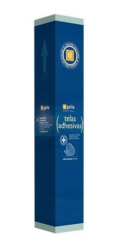 Tela Adhesiva De Seda Blanco Tubo C/6 5cm X 10m Galia