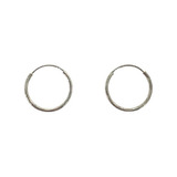 Mini Arracada 11mm Oro 14k Kt / Niña Mujer Regalo 2 Piezas