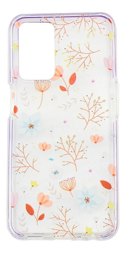 Funda Carcasa Resistente Flores 2 Lila Natural Lavanda Oppo