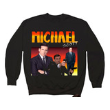 Buzo Michael Scott The Office  Estampado Dtg El Mejor!