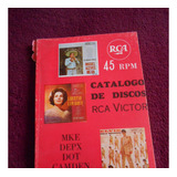Catalogo De Discos Rca Victor Antiguo 60s Mini Libro Revista