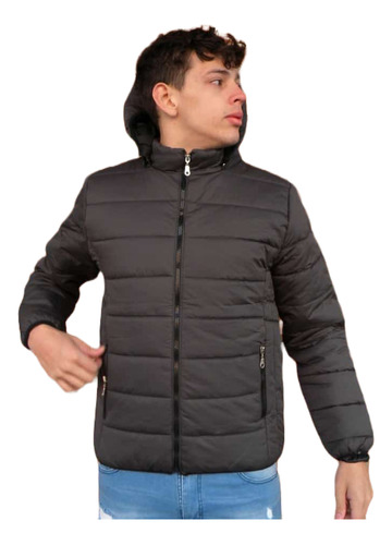 Campera Chaqueta Inflable Ultra Liviana Capucha