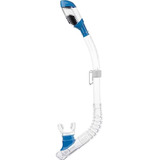 Cressi Youth Dry-top Snorkel - Splash-guard And