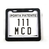 Marco Porta Patente Moto Pvc Anterior- No Mercosur