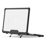 Carcasa Hard Case Con Stand Para Macbook Air 15 Pulgadas 