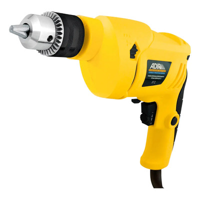 Taladro Rotomartillo Profesional 10mm 3\u002F8 450w Adir 812 Color Amarillo | Envío gratis