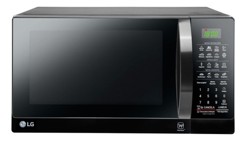 Micro-ondas LG Ms3097a Preto 30l 220v