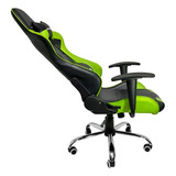 Cadeira De Escritório Mymax Mx5 Gamer Ergonômica Verde