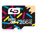 Micro Sd  256gb Class 10 Sdxc U3 V30 100mbs Para Nintendo