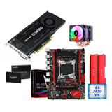 Kit Upgrade Xeon Placa Mãe 32gb Placa Vídeo Ssd Cooler