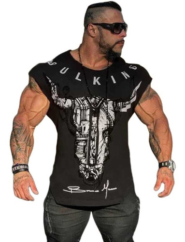 Playera Camiseta Deportiva Gym Tank Top Fit Para Hombre