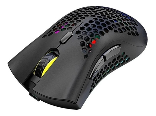 Mouse Gamer Inalámbrico Recargable K-snake  Bm600 Black