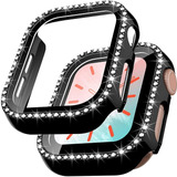 Protector Carcasa Para Apple Watch Con Diamantes Imitación