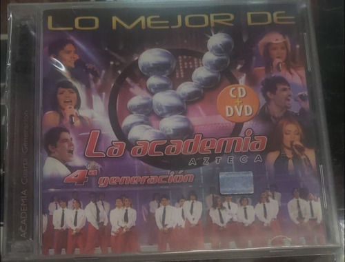 Lo Mejor De La Academia Azteca 4ta Generacion Cd + Dvd