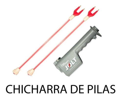 Arreador Chicharra Pilas Para Ganado Con 2 Varas ¡¡¡