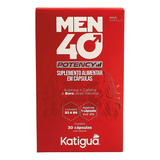 Men 40 Potency Ação Energética 30 Caps - Katigua