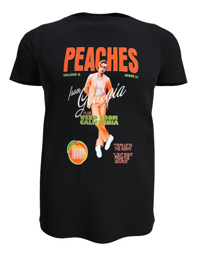 Polera Justin Bieber Peaches, Traje, Unisex 100% Algodón