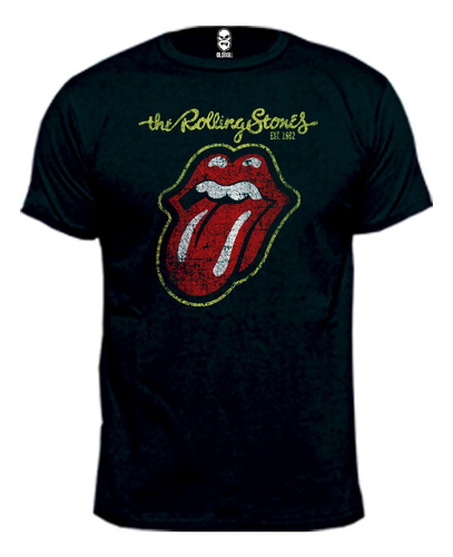 Remera The Rolling Stones Rock 100% Algodón Premium Peinado