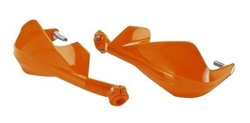 Cubremanos Racetech Motard Plasticos Universal Naranja