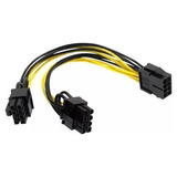 Cable Spliter Pcie 8 Pin Hembra A Dos 8 Pin (6 +2) Pcie-e