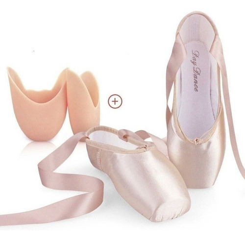 Zapatos De Punta, Zapatos De Ballet De Vendaje