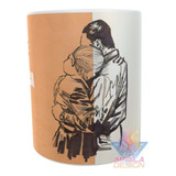 Taza Plastica Evita Eva Duarte Abrazo Peron Cumple Irrompib