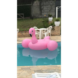 Boia Colchão Inflavel Gigante Flamingo Piscina 200 X 140cm 