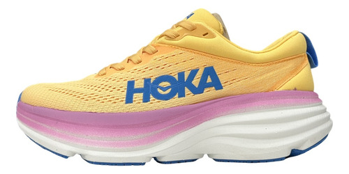 Hoka One One Bondi 8 Laranja Rosa Leia A Descrição