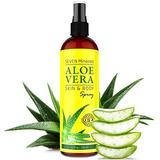 Spray Aloe Vera Para El Cuerpo Y Cabello - 99% Orgánico, Hec