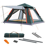  240×240cm 4-8 Personas Tienda Campaña Casa Camping Acampar