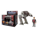 Figura Super7 Reaction Ed 209 Vs Mr Kinney Robocop 