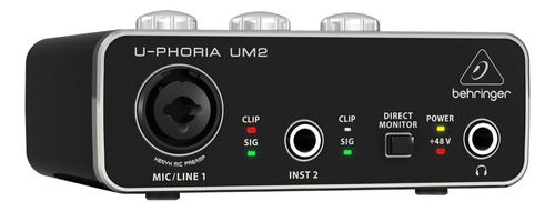 Um2 Interfaz Para Audio Digital Behringer U-phoria