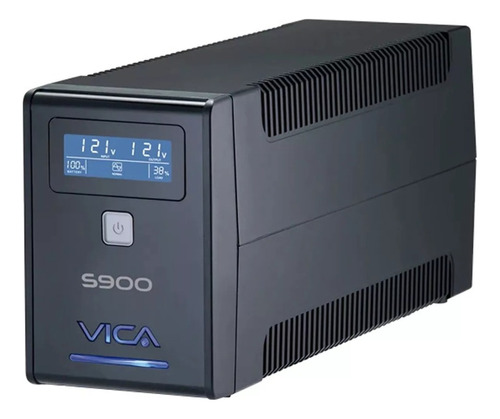 Nobreak Vica 900va/550w 6 Tomas Regulador Lcd S900