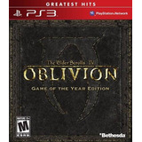 The Elder Scrolls Iv: Oblivion - Edición Juego Del Año - Pla