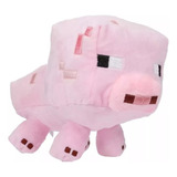 Peluche De Minecraft (cerdo)  Calidad Suavecito Premium Oem