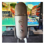 Microfone Condensador Blue Yeti Platinum Edition 