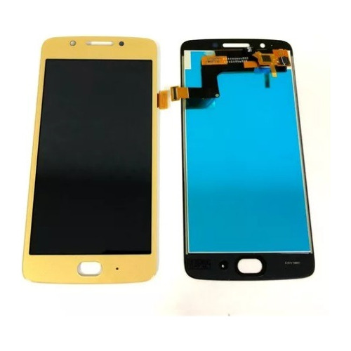 Tela Frontal Display Moto G5 Xt1672 Dourado