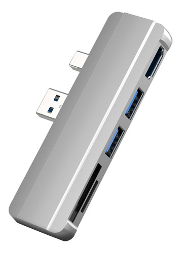 Expansión De Hub Usb Hub 3,0 Para Surface Pro 4/5/6,