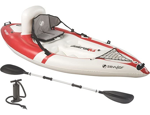 Kayak Quikpak K1 Hermético Pvc Remo Bomba Coleman Sevylor