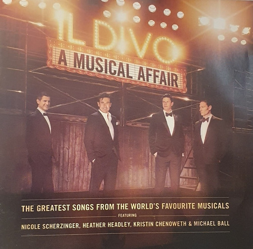 Cd Il Divo - A Musical Affair - Cd Y Dvd