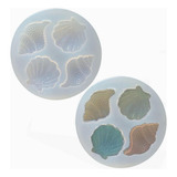 2pcs 3d Small Conch Shell Chocolate Candy Silicone Molds, Se