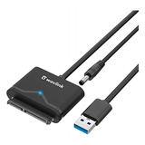 Adaptador Usb3.0 Sata 3 Para Hdd/ssd 2.5puLG/3.5puLG -