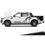 Calco Ford Ranger 2013 - 2022 Raptor Lado Izquierdo