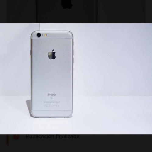 Celular iPhone 6s Color Plata