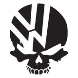 Vw Calavera Sticker