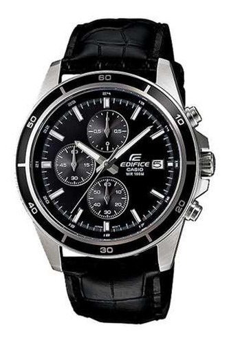 Reloj Hombre Casio Edifice Efr-526l 1a Ø43.8mm - Impacto Color De La Malla $$$ Color Del Bisel